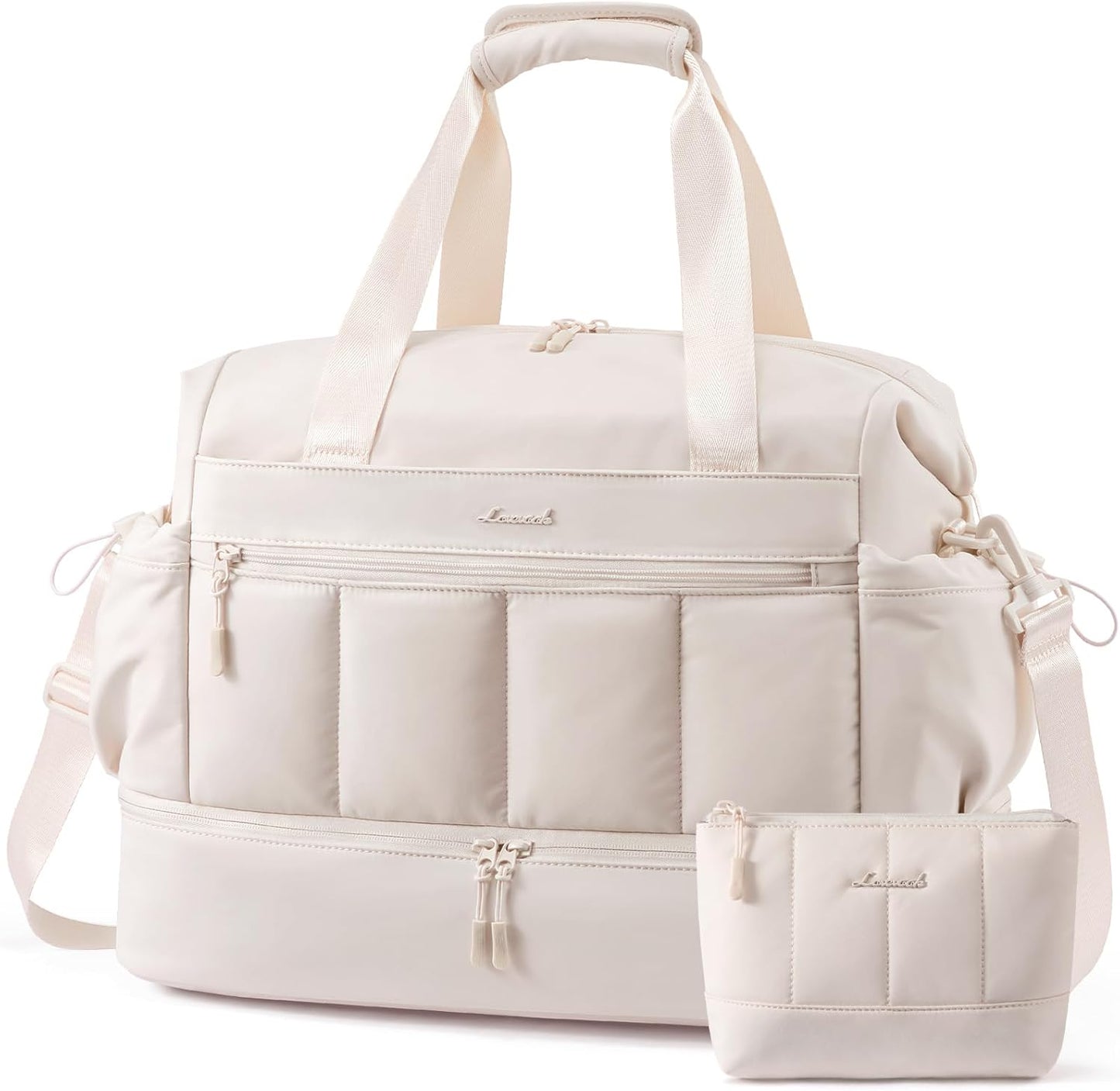 LOVEVOOK Travel Duffel Bag for Women with Shoe Compartment