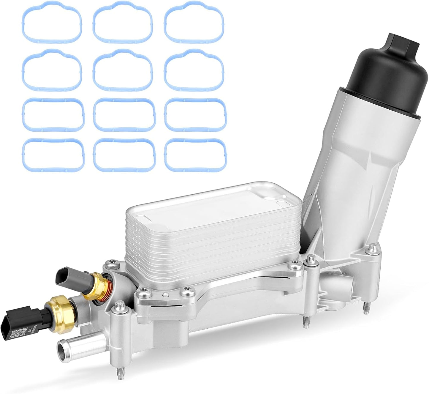 Aluminum Engine Oil Cooler Filter Housing Assembly for Jeep Dodge