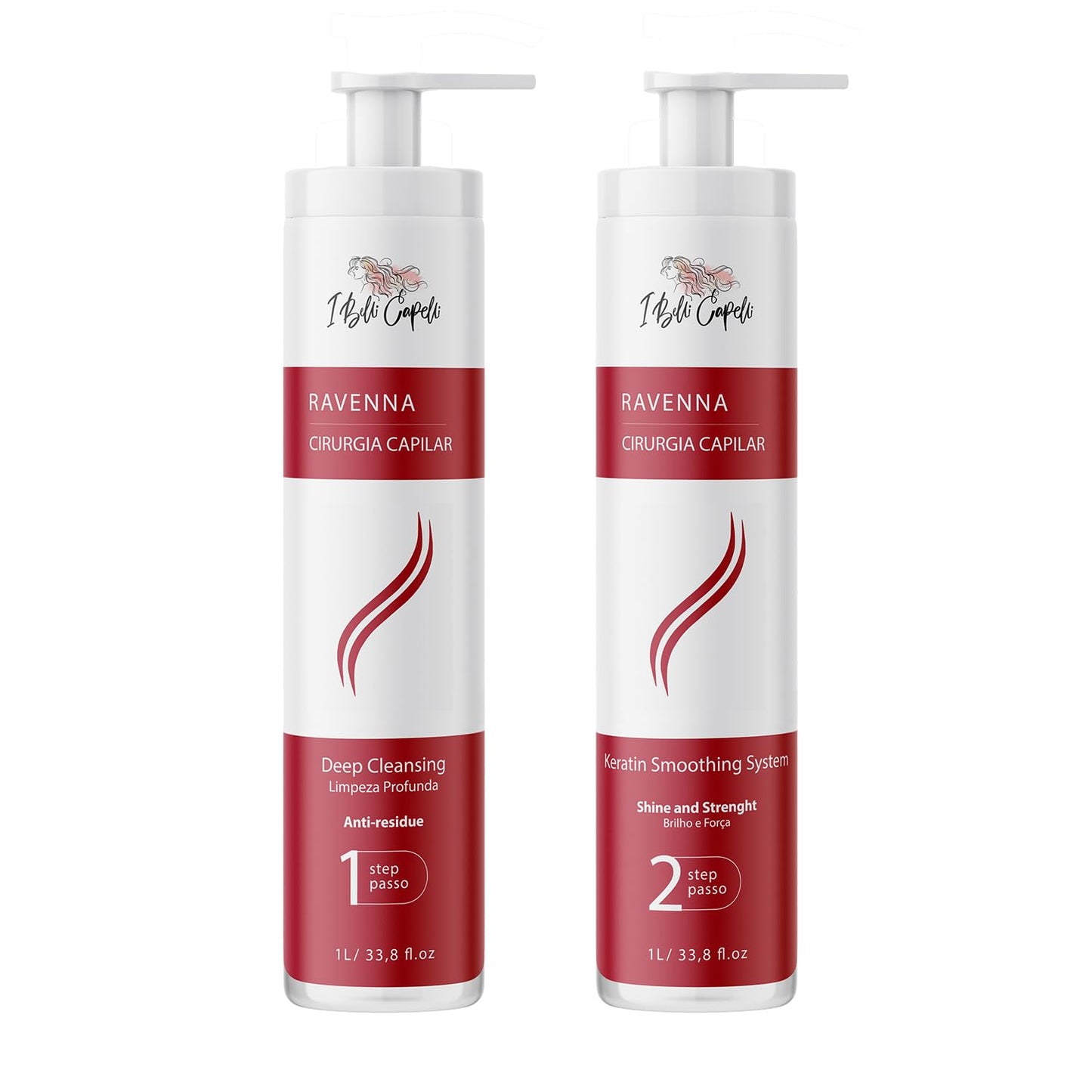 I Belli Capelli Ravenna Professional Keratin Straightening System