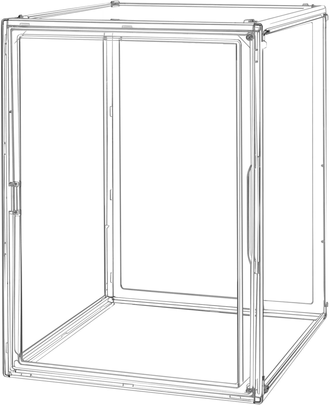 Acrylic Display Case for Handbags, Purses, and Figures