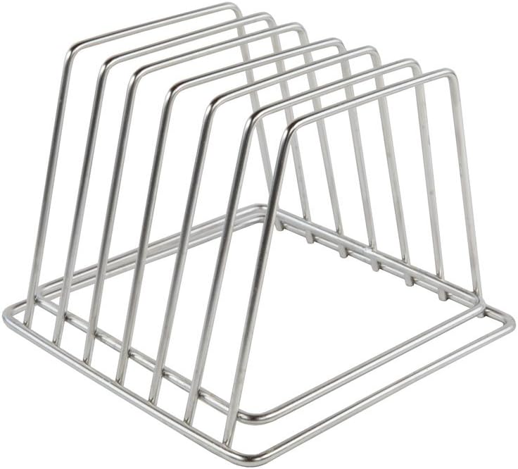 Thirteen Chefs Stainless Steel Cutting Board Rack for Kitchens