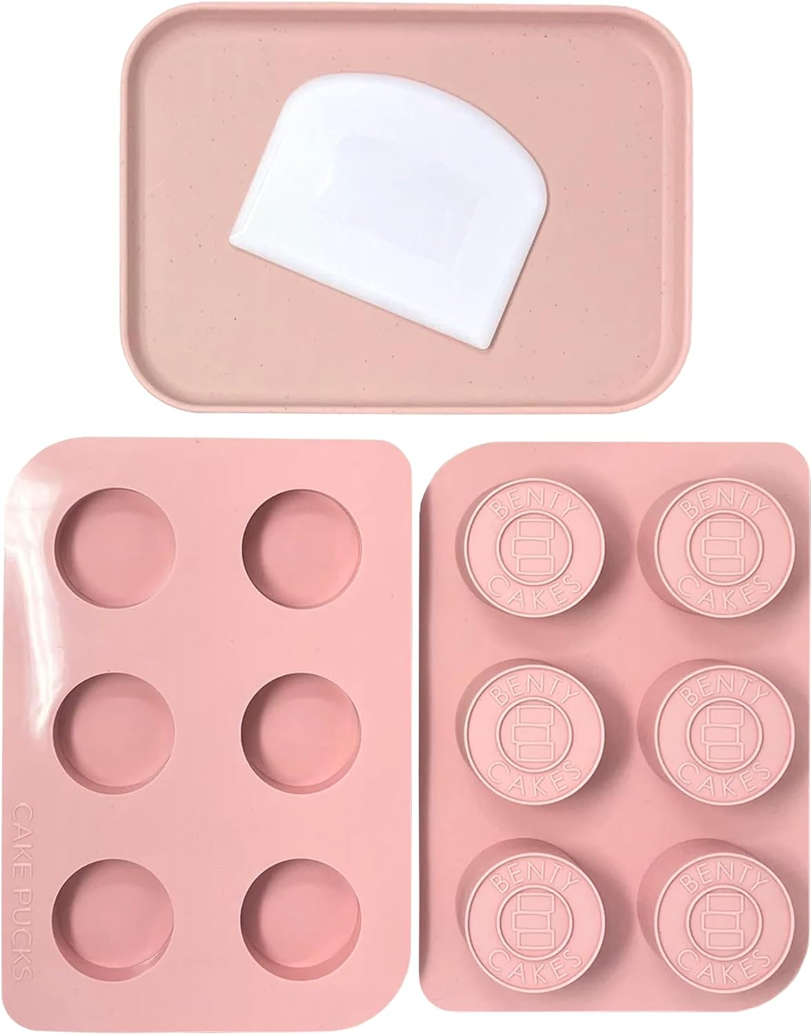 Benty Cakes CakePuck Mold Set for Perfect Chocolate Desserts