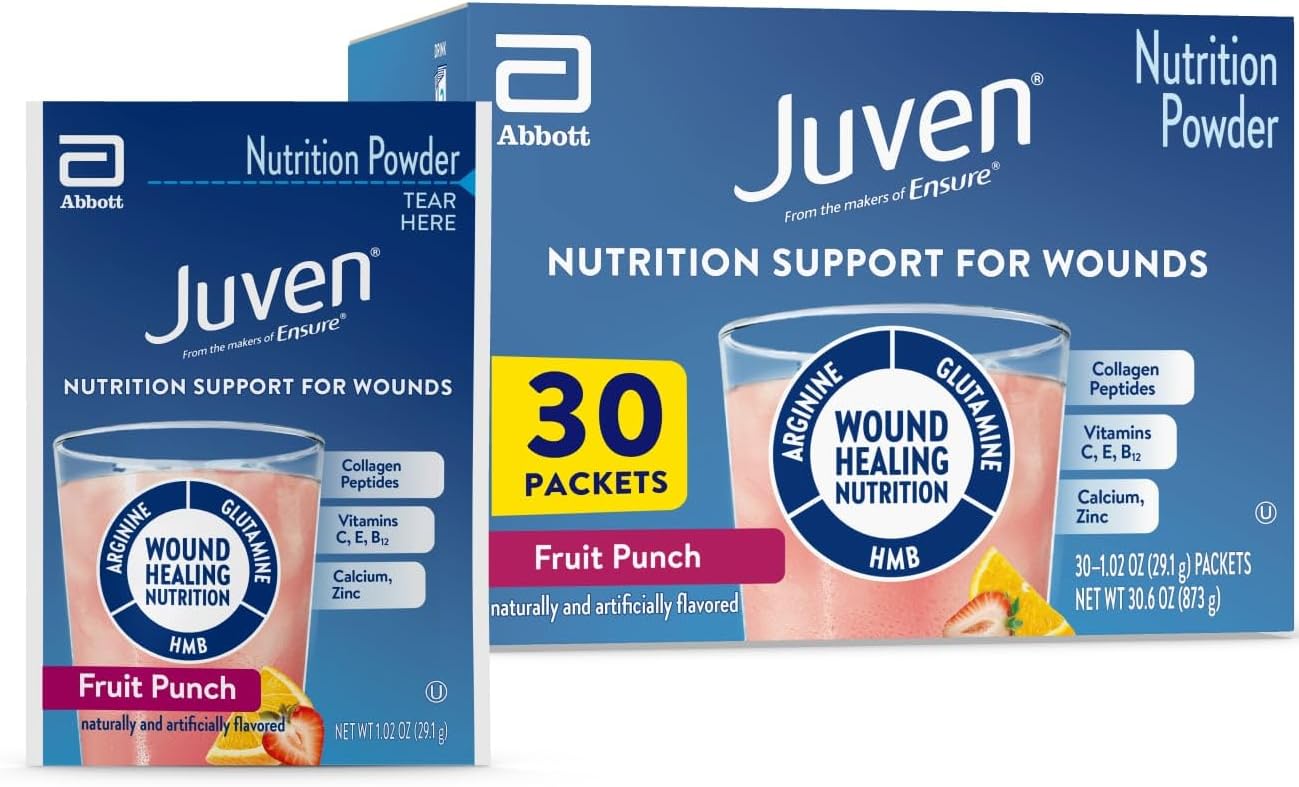 Juven Therapeutic Nutrition Drink Powder for Wound Healing Support