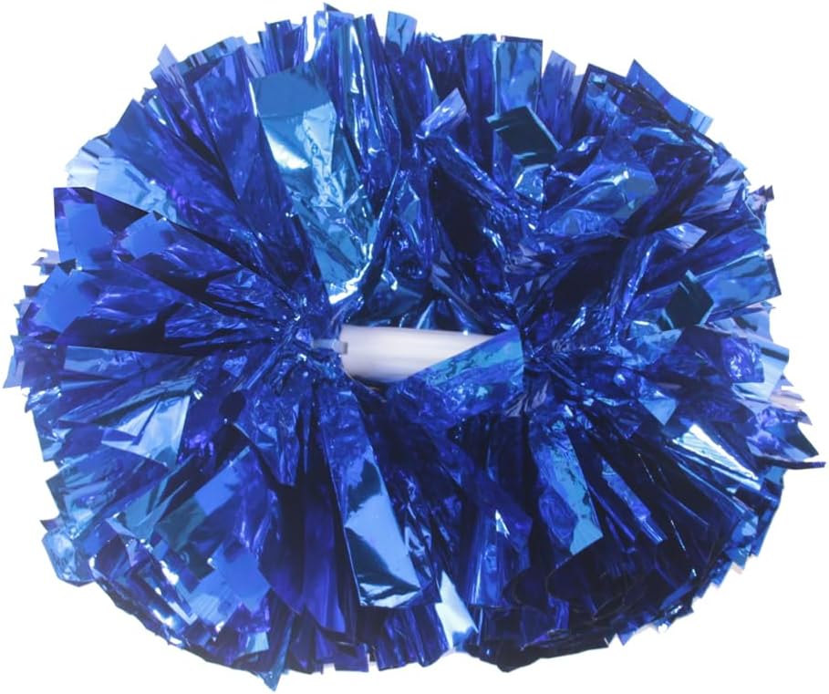 Hooshing Cheerleading Pom Poms with Baton Handle for Team Spirit