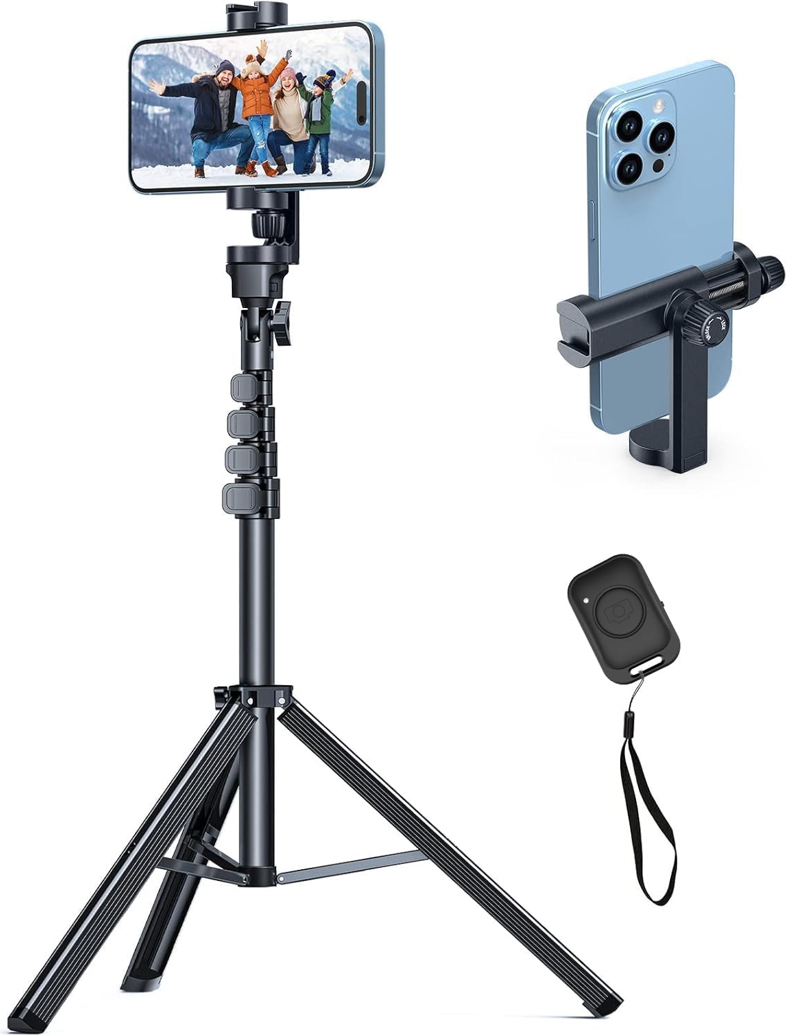 iPhone Tripod Stand with 360 Rotation for Perfect Shots
