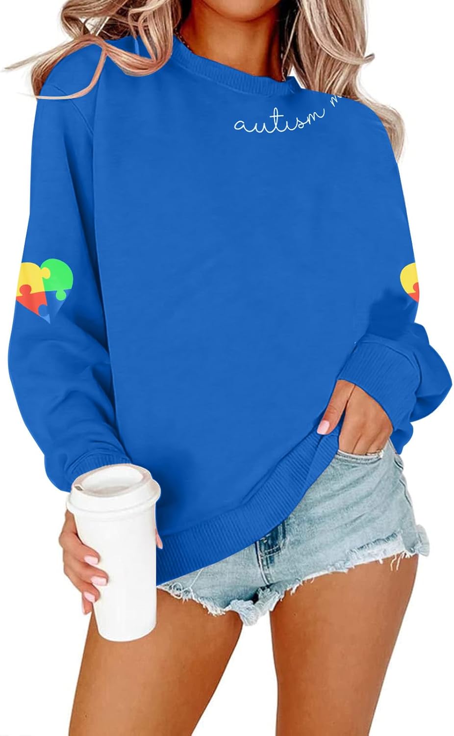 Autism Mom Sweatshirt: Stylish Support Top