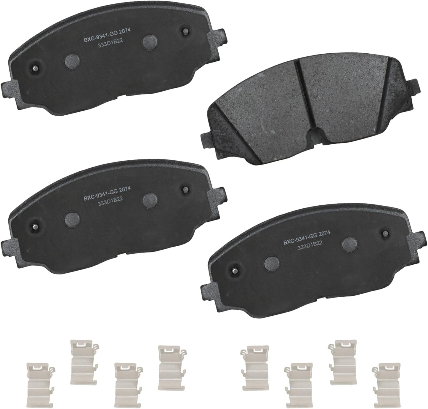 Bendix Premium SBC2074 Ceramic Brake Pads for Volkswagen Atlas