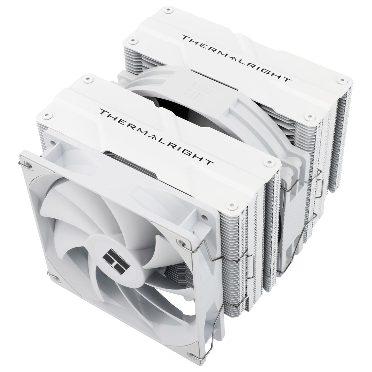 Peerless Assassin 140 White CPU Cooler with Dual PWM Fans for PC