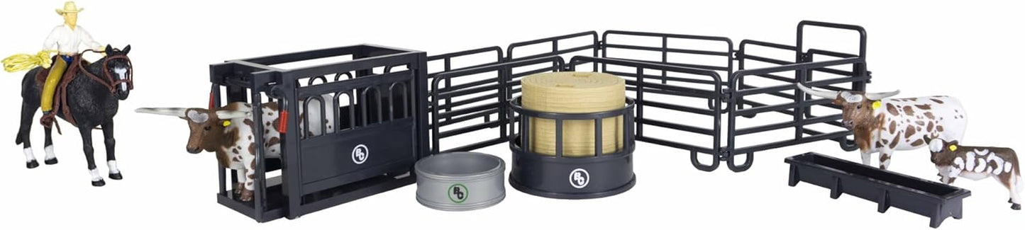 Large Ranch Set for Kids by Big Country Farm Toys LLC