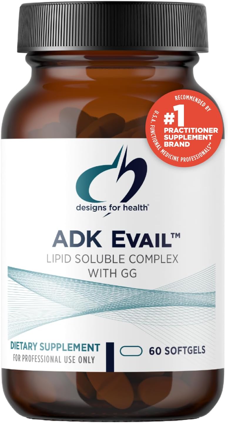 ADK Evail 5000 IU Vitamin D3 with A, E, K for Immune Support