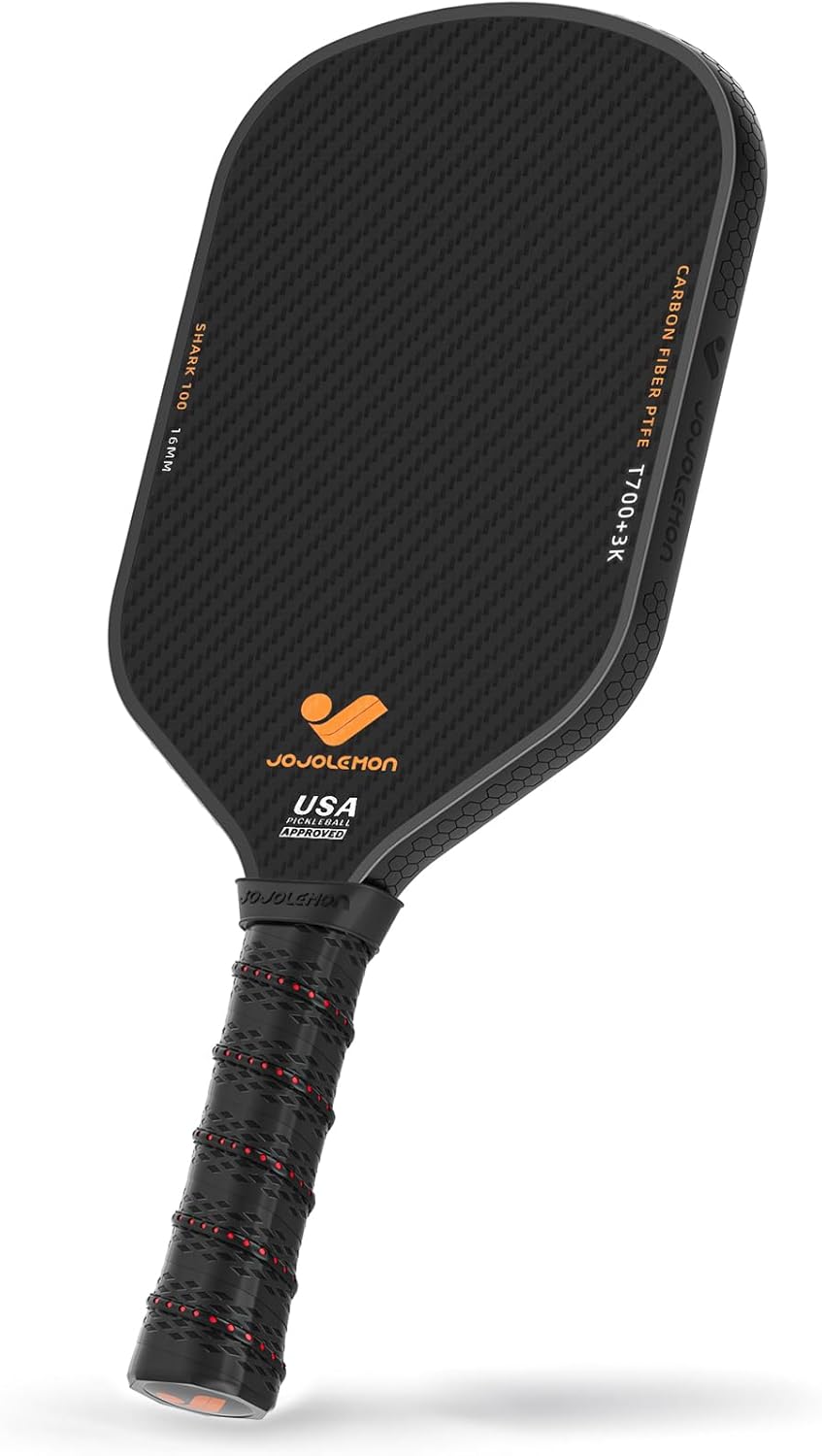 Carbon Fiber Pickleball Paddle for Ultimate Spin & Consistency