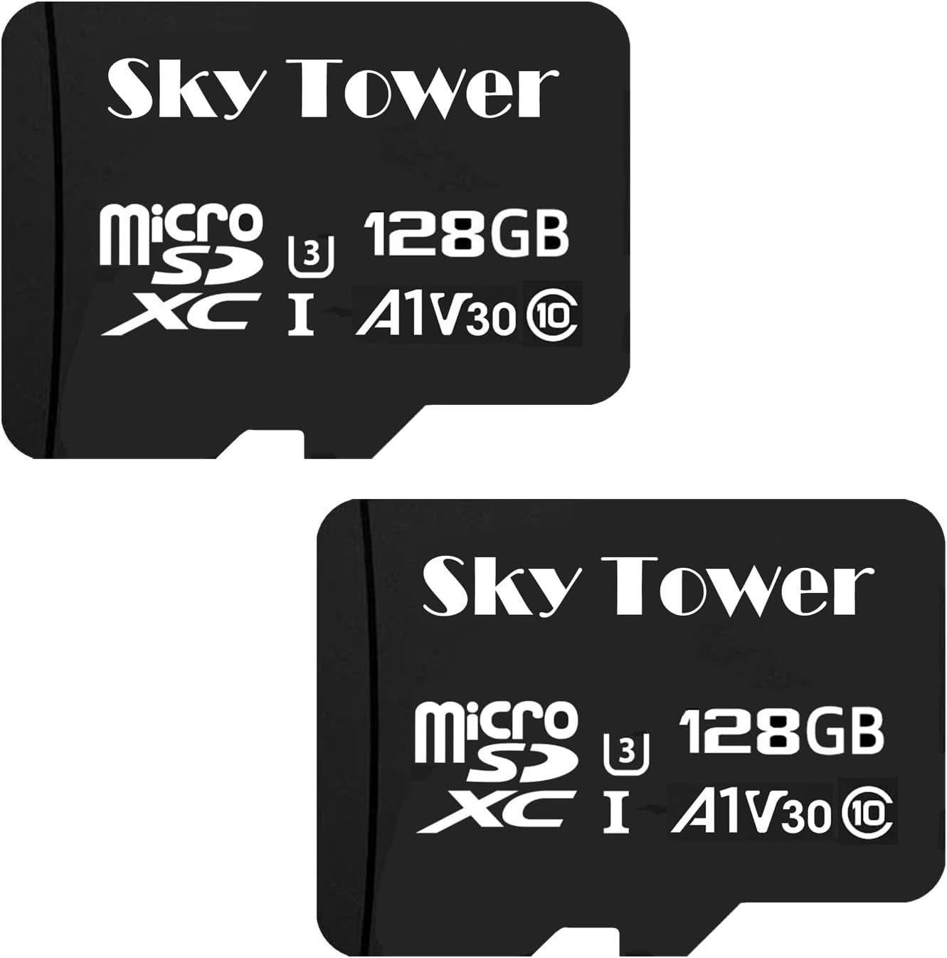 High-Speed 128GB Micro SD Card 2 Pack - Up to 100MB/s Transfer Speed