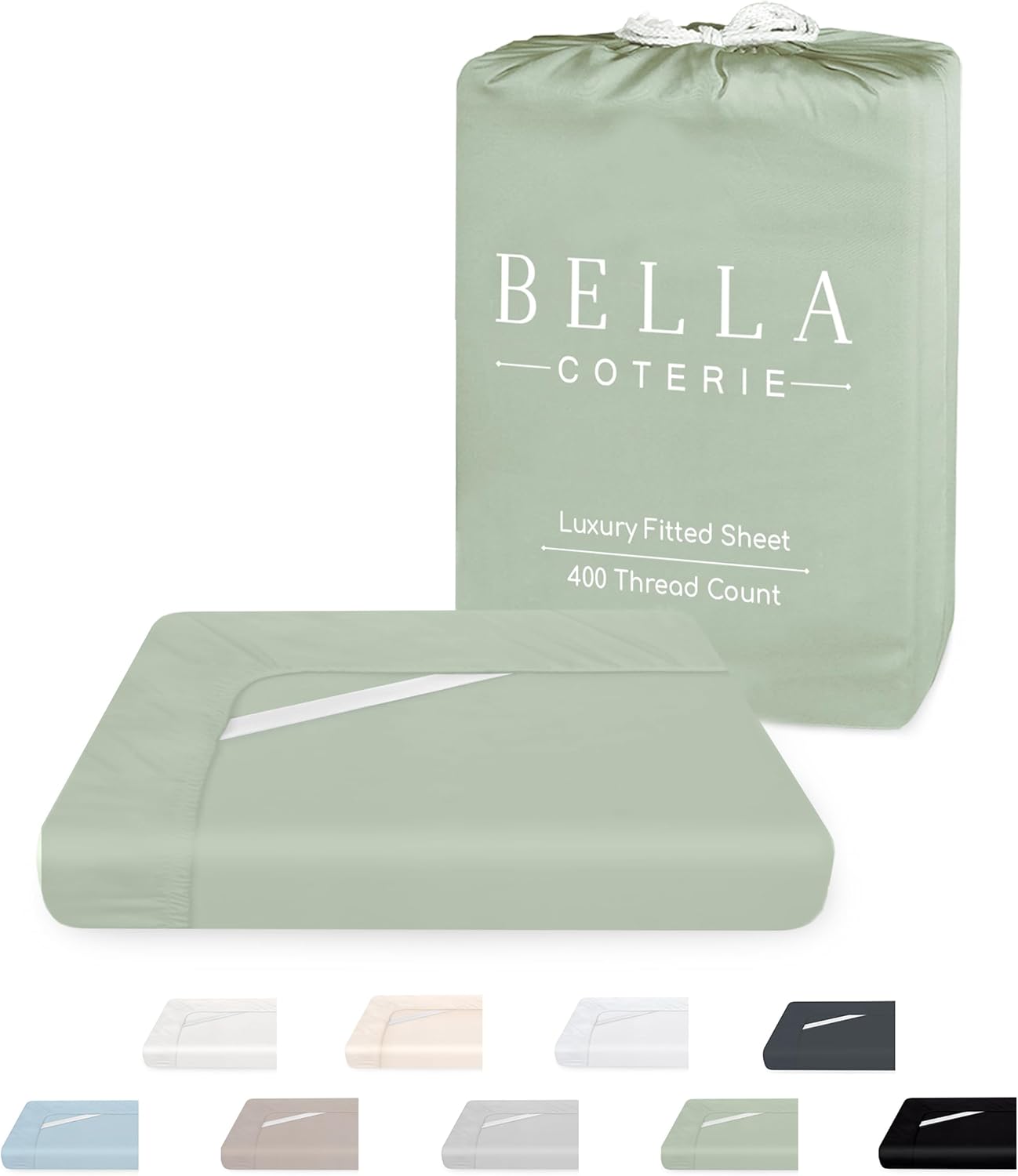 Luxury Bamboo Viscose Fitted Sheet for California King Size