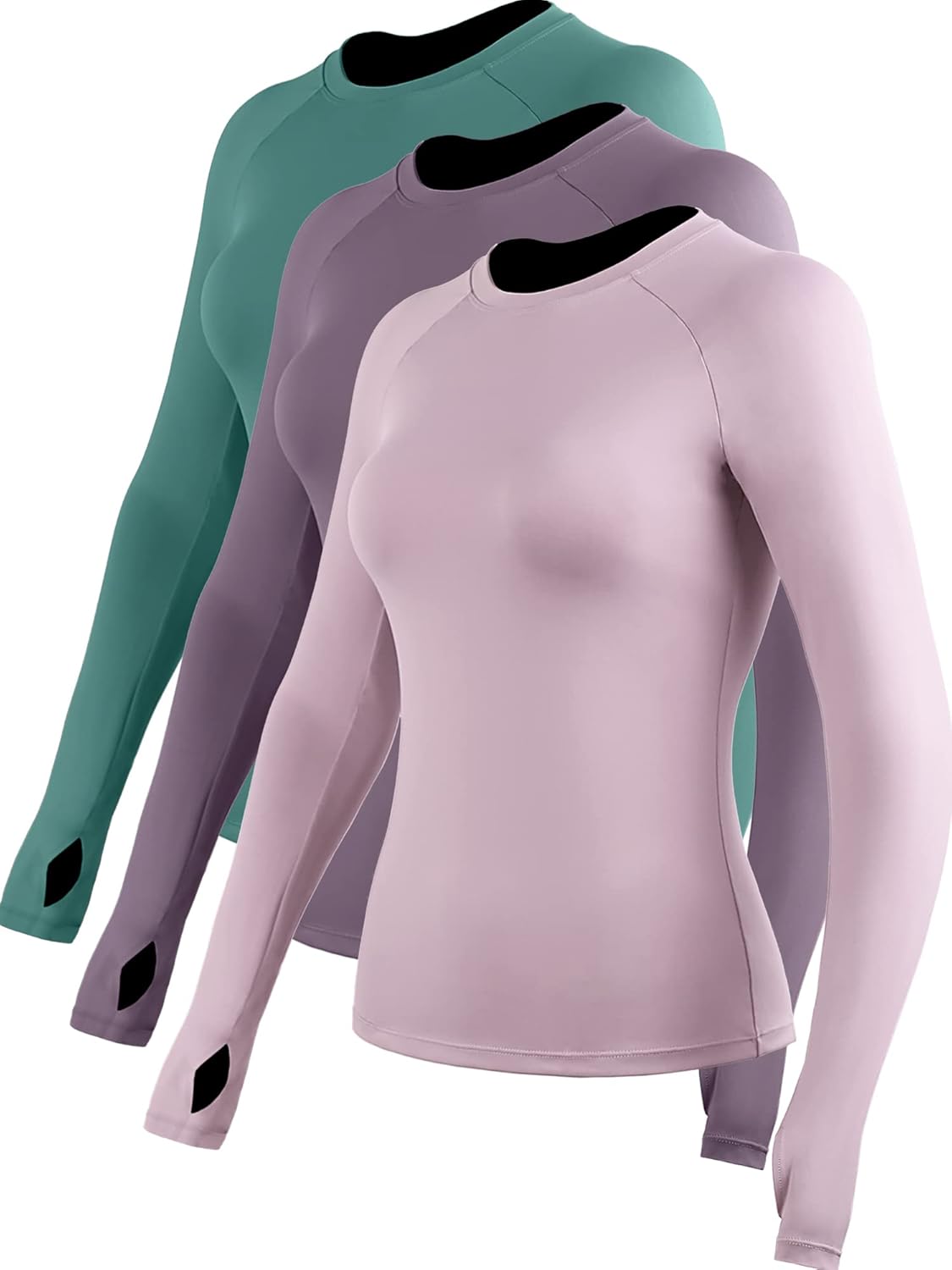 CADMUS Quick-Drying Running Long Sleeve Shirt for Women Workout
