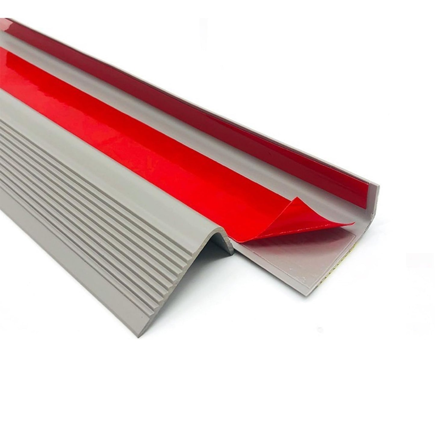 Stair Nosing 590in Gray Anti-Slip Stair Edge Protector for Safety