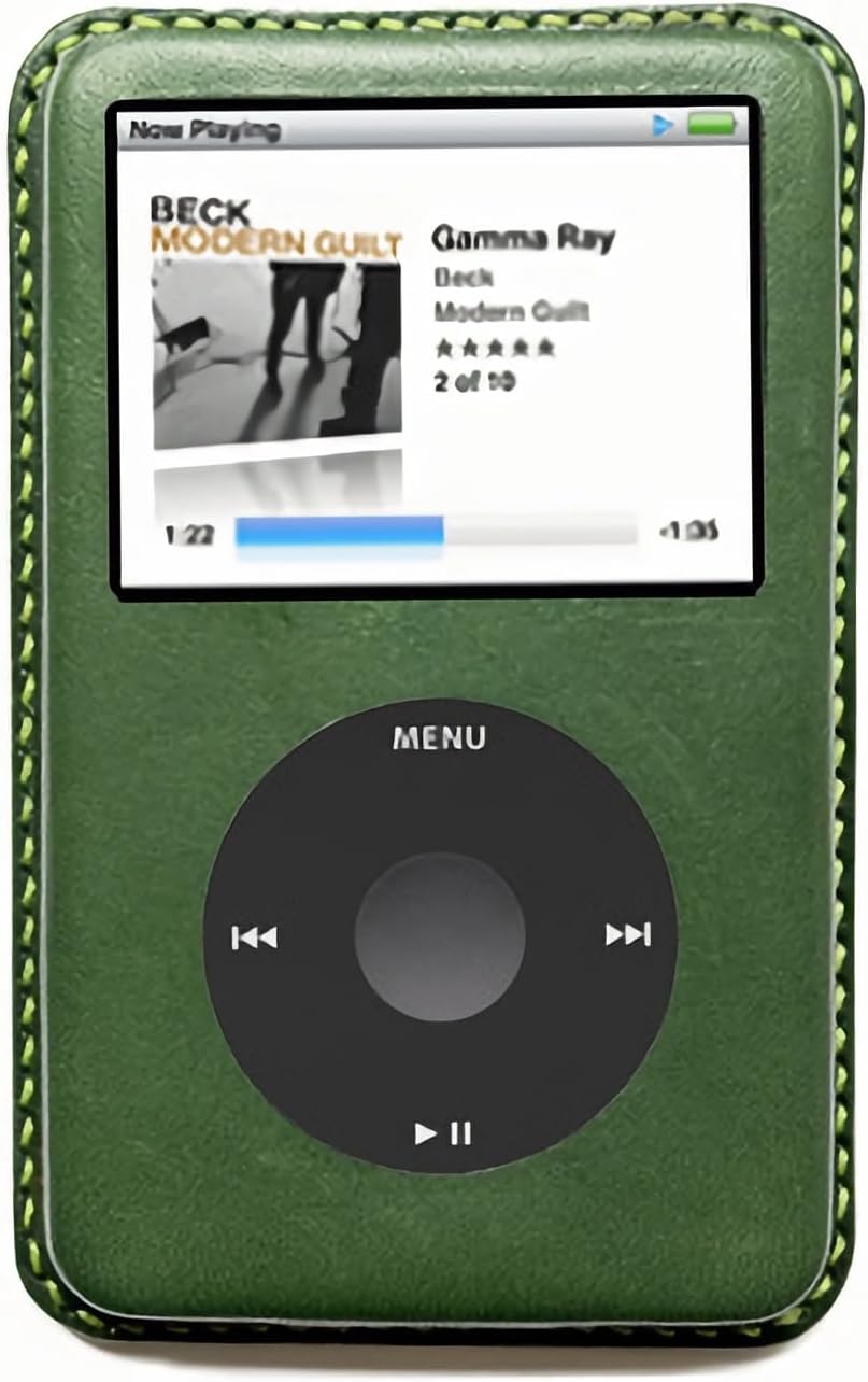 Handmade Leather Protective Cover for Apple iPod Classic Models