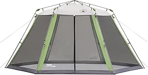 Coleman Instant Screenhouse Offers UV Protection and Easy Setup