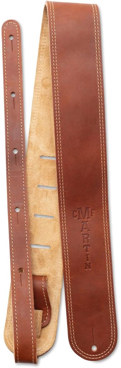 MARTIN Ball Glove Leather Guitar Strap for Comfort and Style