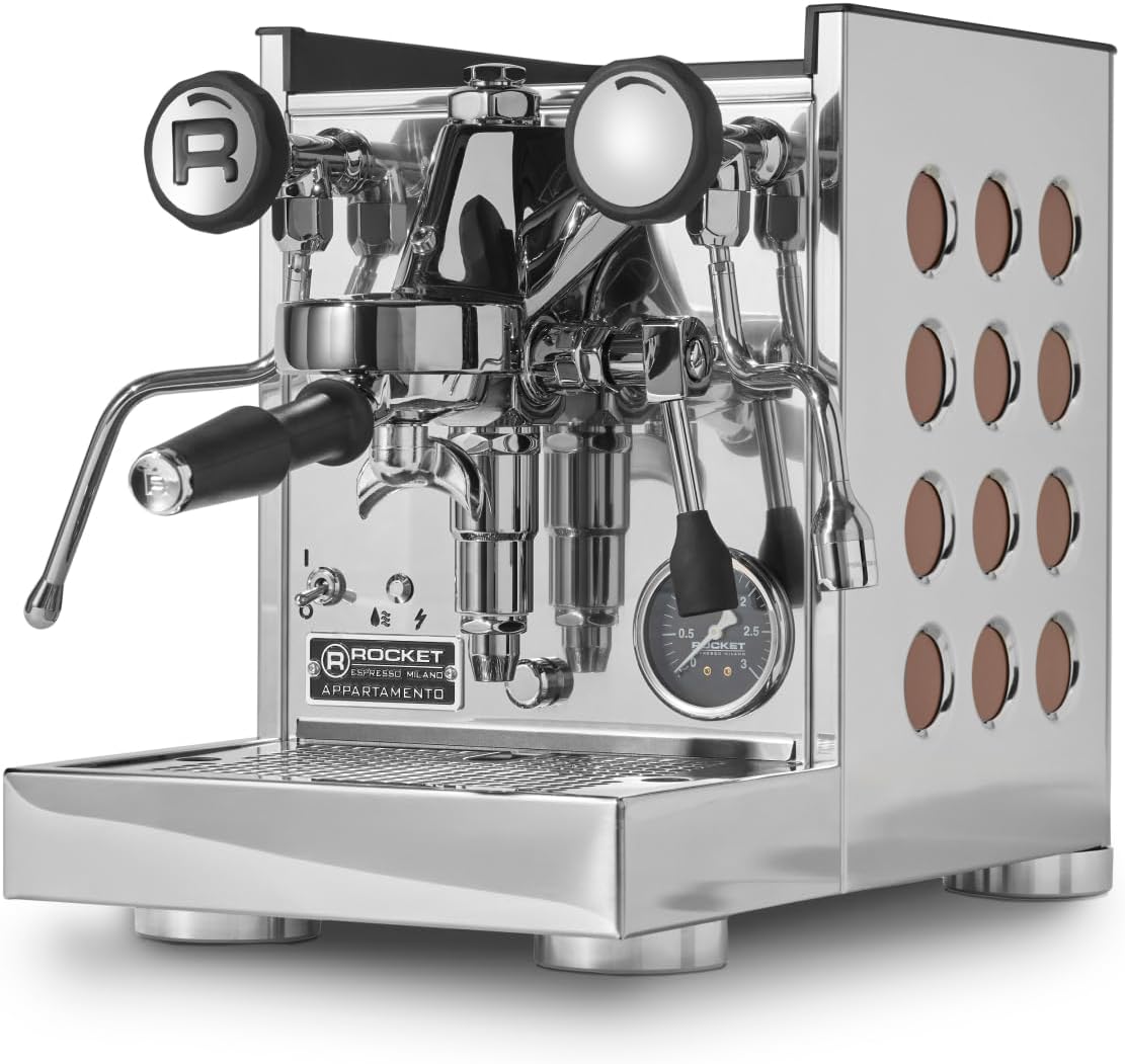 Rocket Espresso Milano: Stainless/Copper Dream Machine