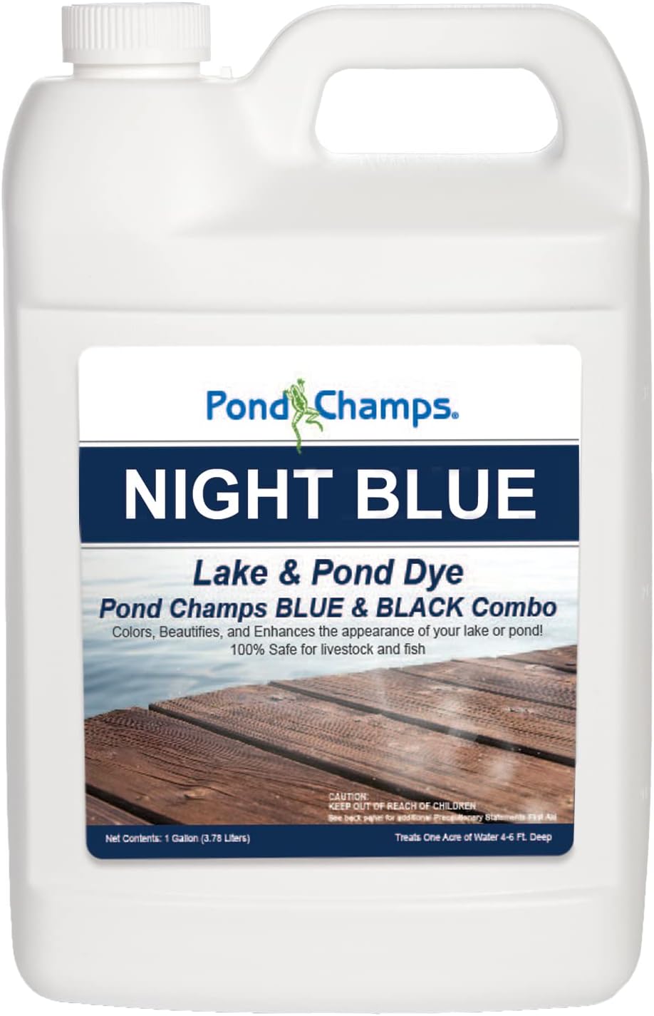 Night Blue Lake and Pond Dye - Professional Grade Treatment