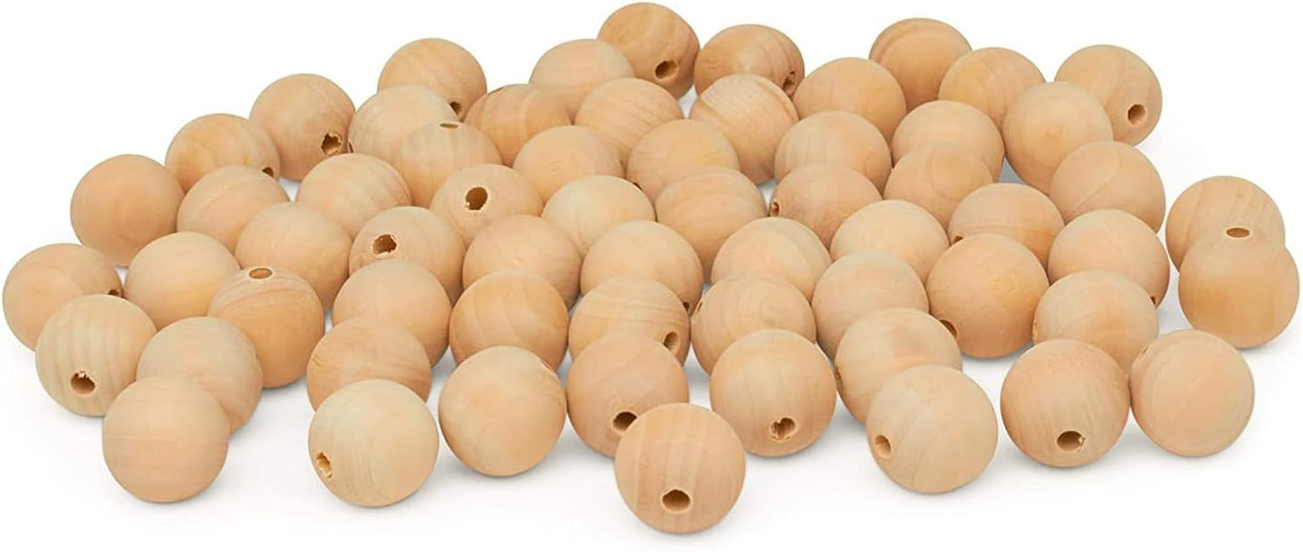 Wooden Beads by Woodpeckers - Perfect for DIY Projects
