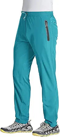 MAGCOMSEN Hiking Pants for Men - Lightweight Quick Dry Jogging