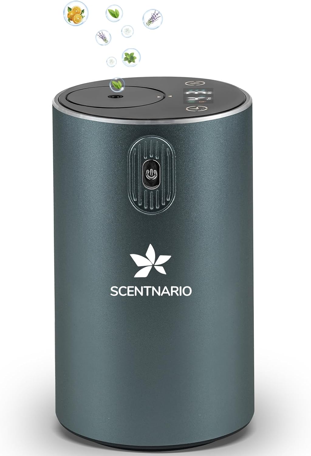 Portable Aluminum Essential Oil Diffuser - 20ml, 3 Mist Levels, Timer & Night Light
