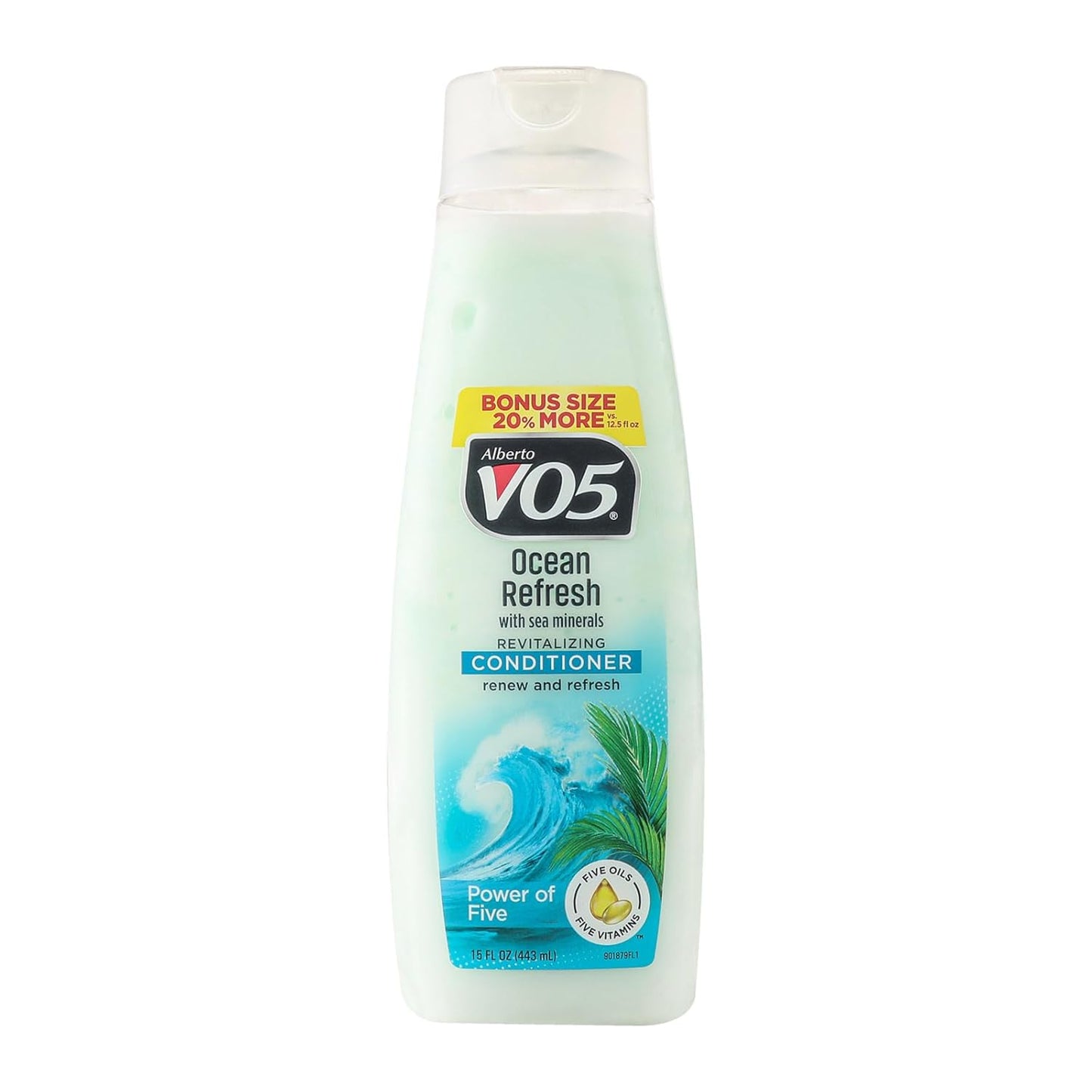 Alberto VO5 Ocean Refresh Conditioner - Essential Oils - Fresh Ocean Scent - 15 oz