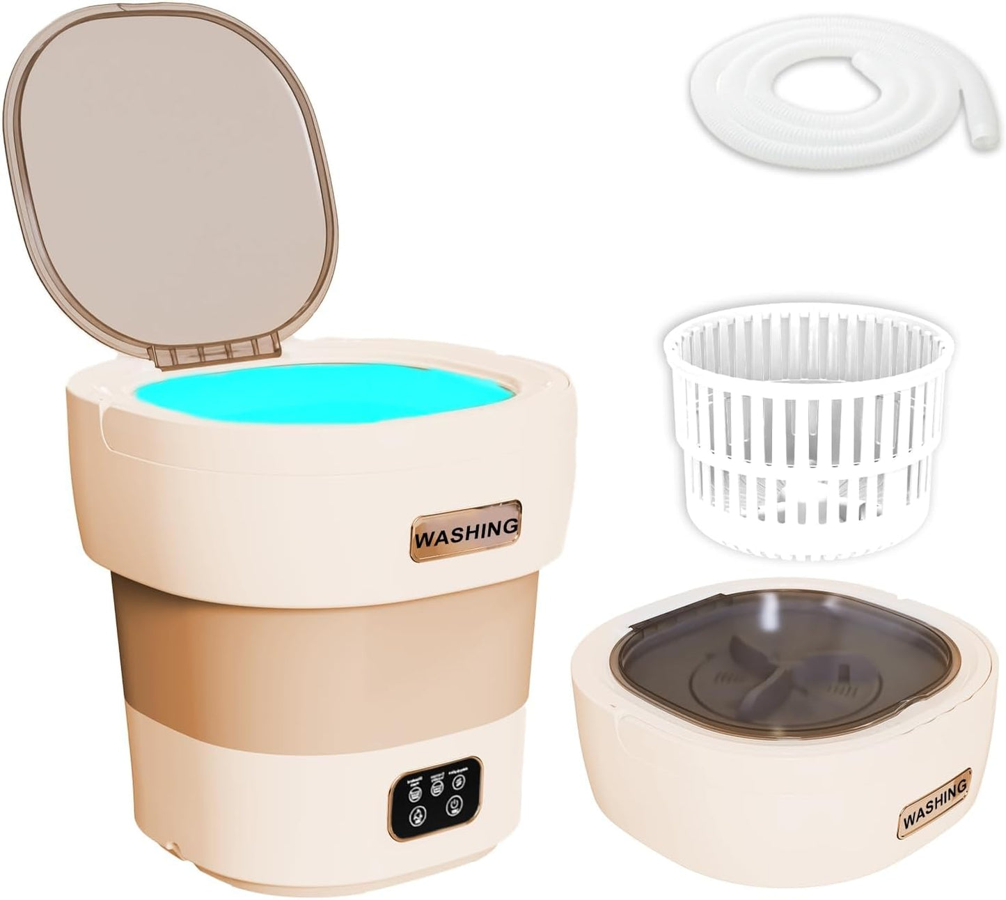 Portable 18L Laundry Washer: Compact & Efficient!