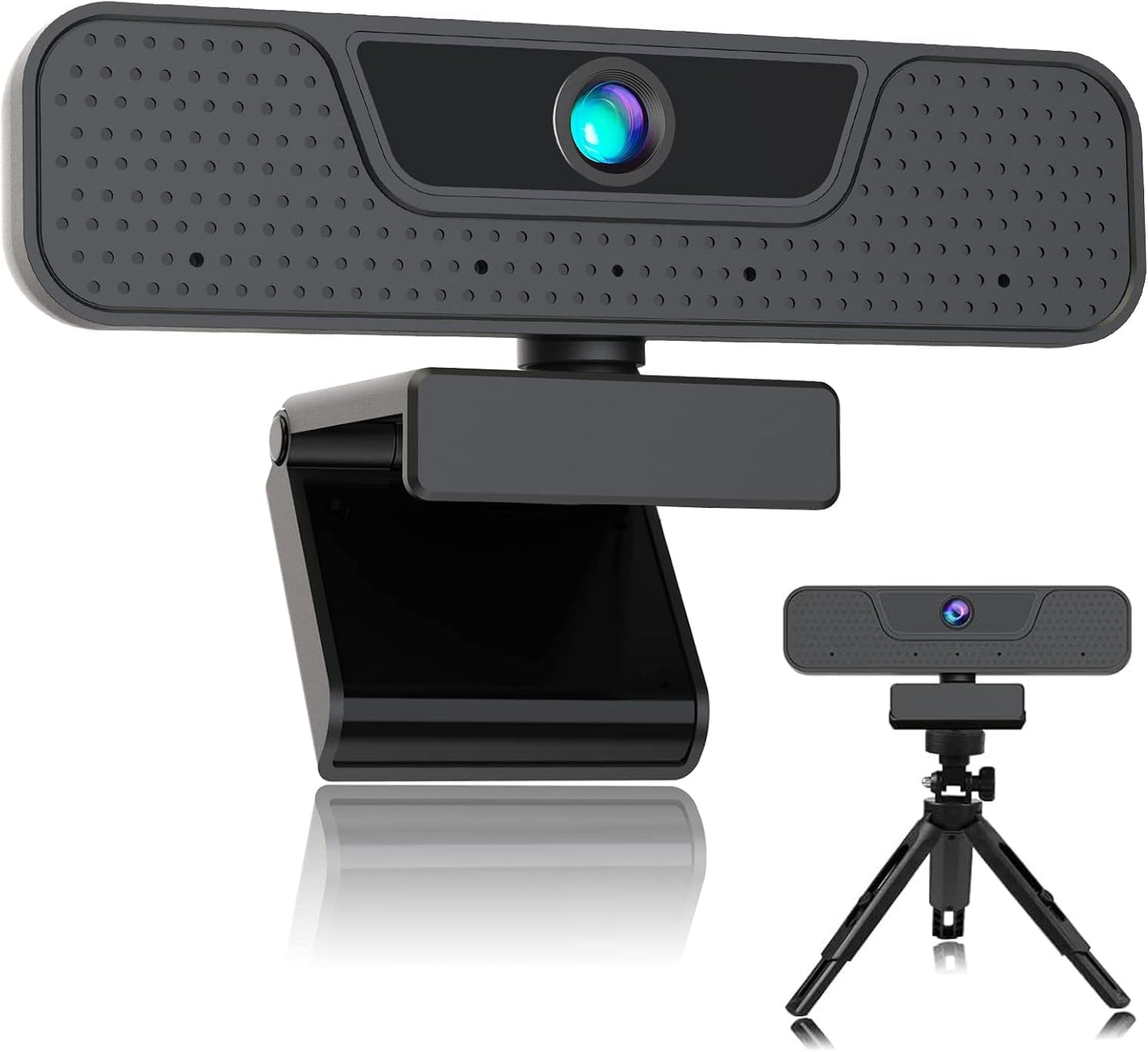 Akyta 4K Webcam with Noise-Canceling Microphones for Streaming