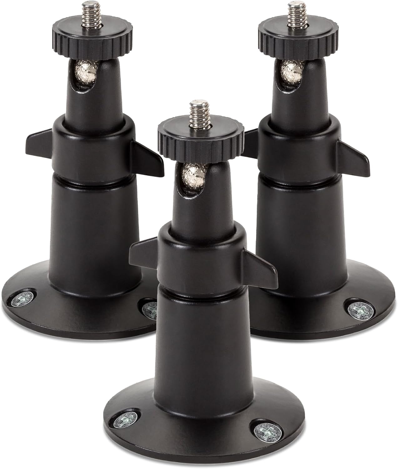 3-Pack Black Arlo/Wyze/Ring Wall Mounts