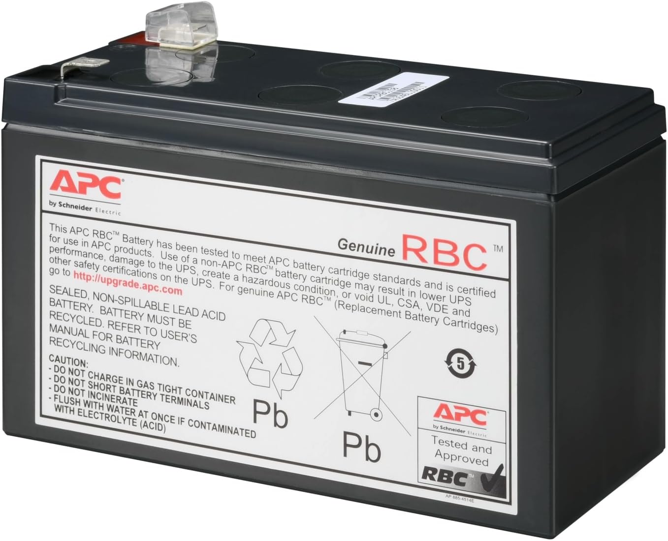 APC UPS Battery Replacement APCRBC158 for BX1000M Performance