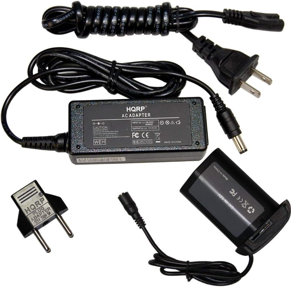 HQRP AC Power Adapter Kit for Canon EOS-1D Series Cameras