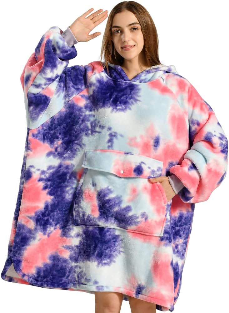 Krifey Wearable Blanket Hoodie for Cozy Comfort and Style