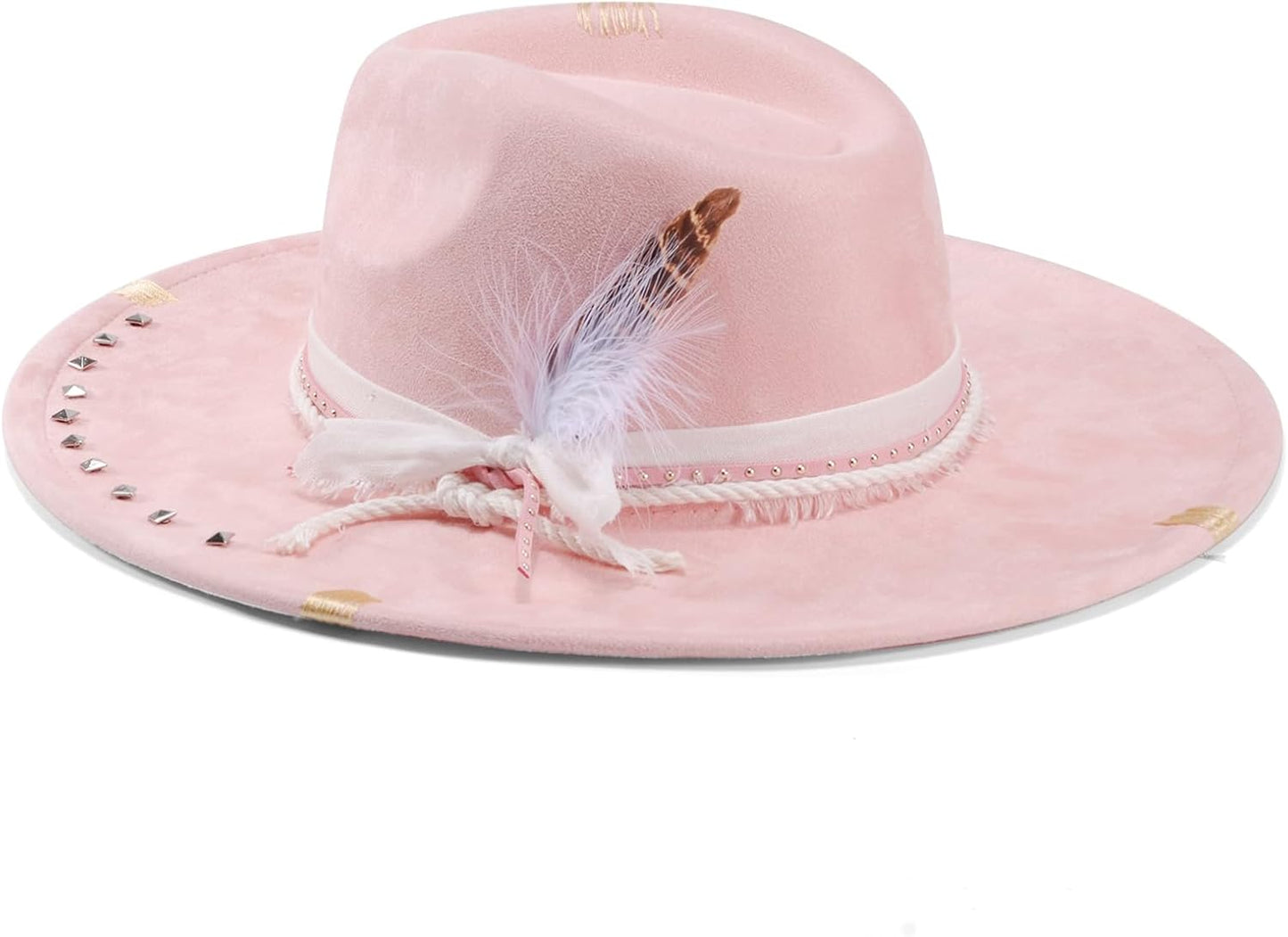 Wide Brim Fedora Hat by H.Busque for Stylish Outfits