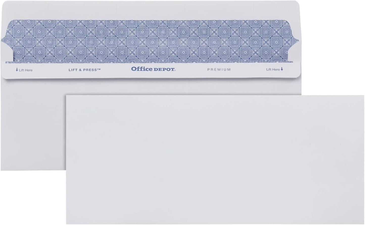 Premium 100% Recycled #10 Envelopes - Pack of 500