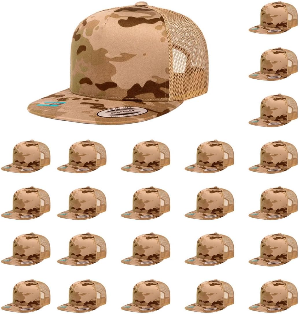 Yupoong 5-Panel Classic Trucker Cap for Stylish Comfort