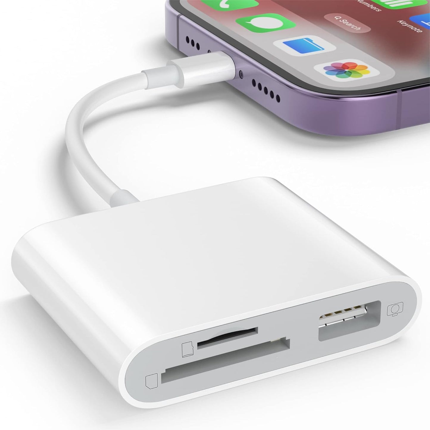 SZHAIYIJIN iPhone SD Card Reader - Plug and Play Trail Camera Viewer
