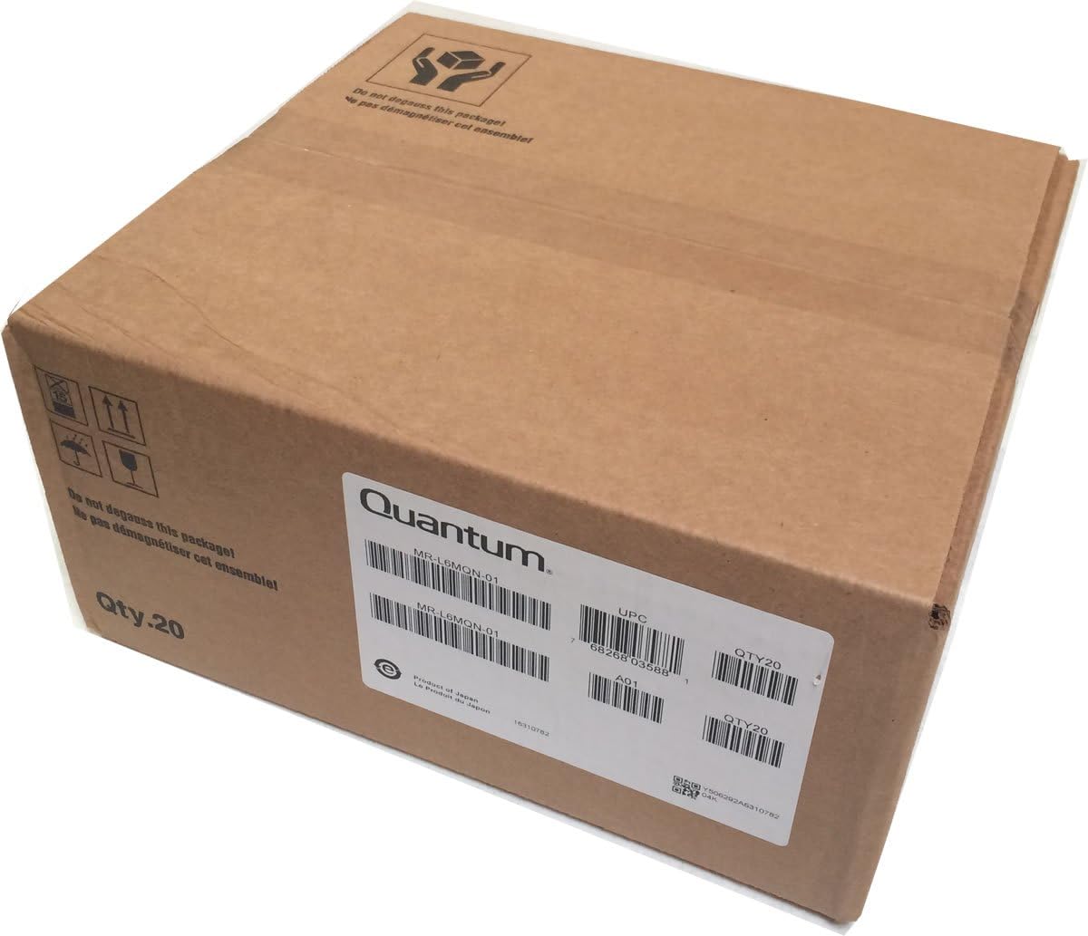 Quantum 20-Pack MR-L6MQN-01 LTO 6 Ultrium Data Cartridges Review