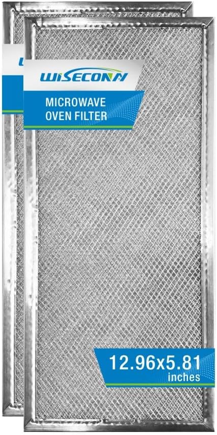 Efficient 2-Pack Microwave Filter Replacement for Whirlpool W10208631A by WISECONN