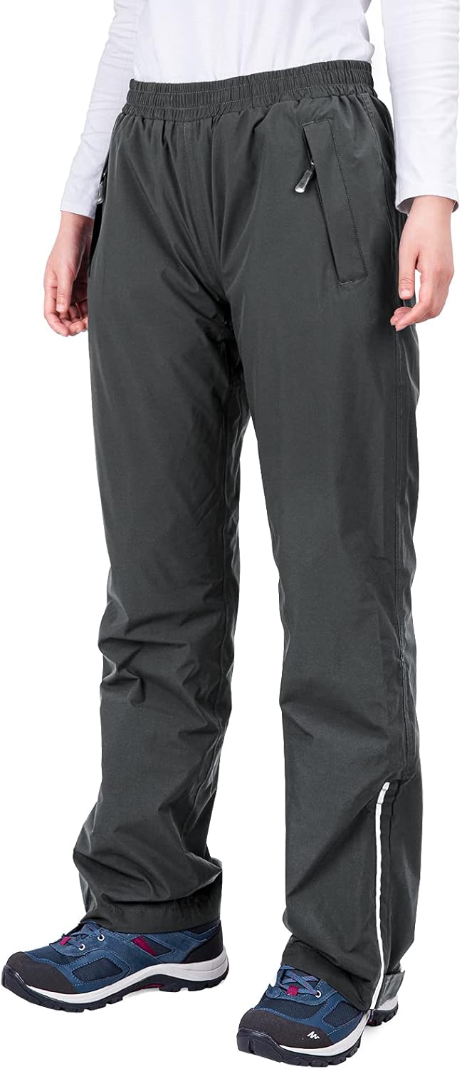 Lightweight Waterproof Rain Pants for Women by 33,000ft