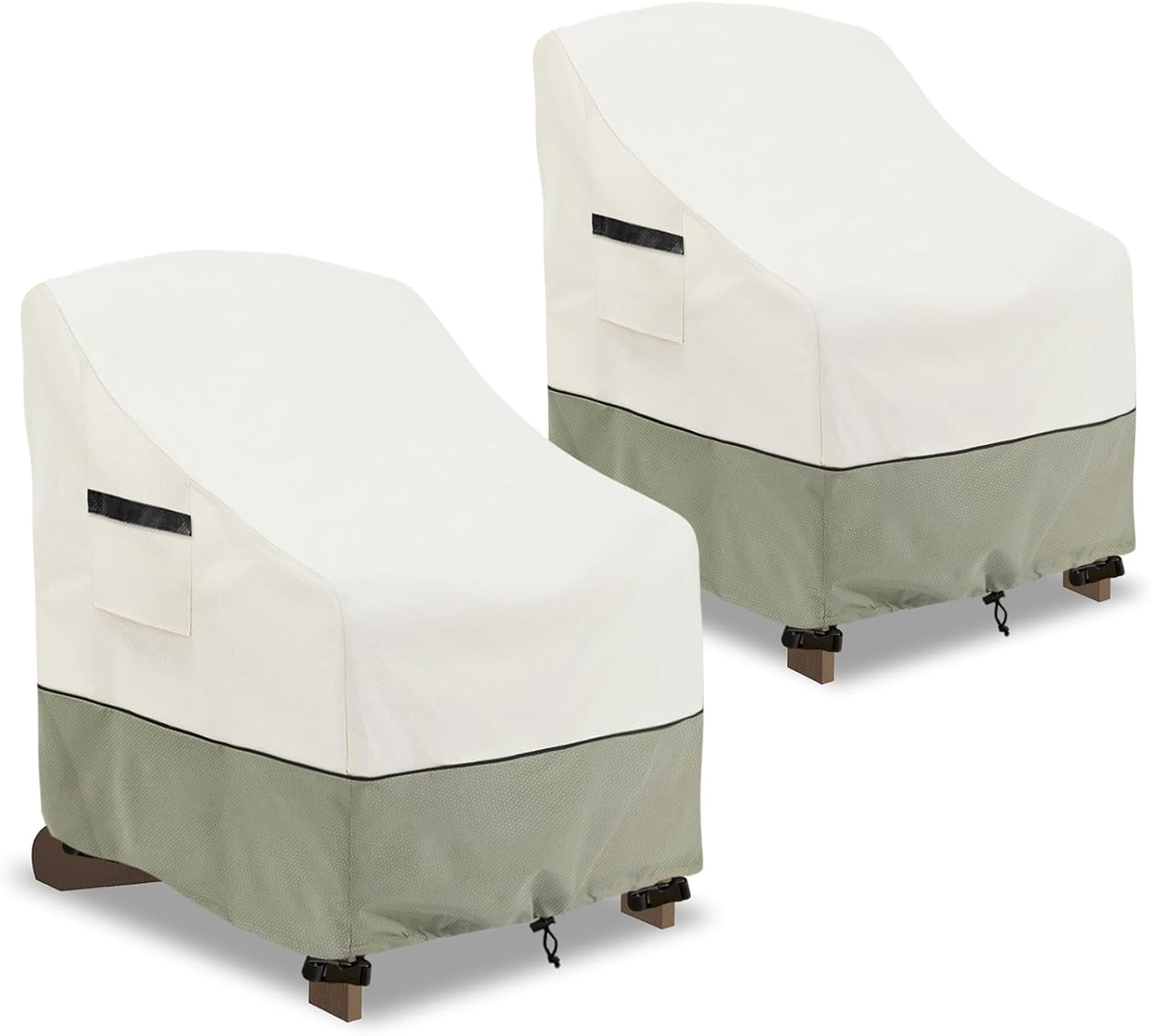 Patio Adirondack Chair Cover 2 Pack for Outdoor Protection