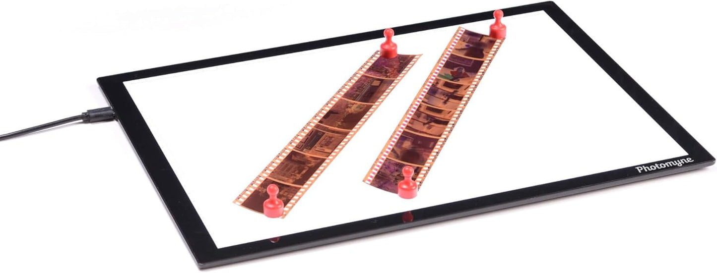 Magnetic Slide Viewer Light Box for Film Negatives Scanning
