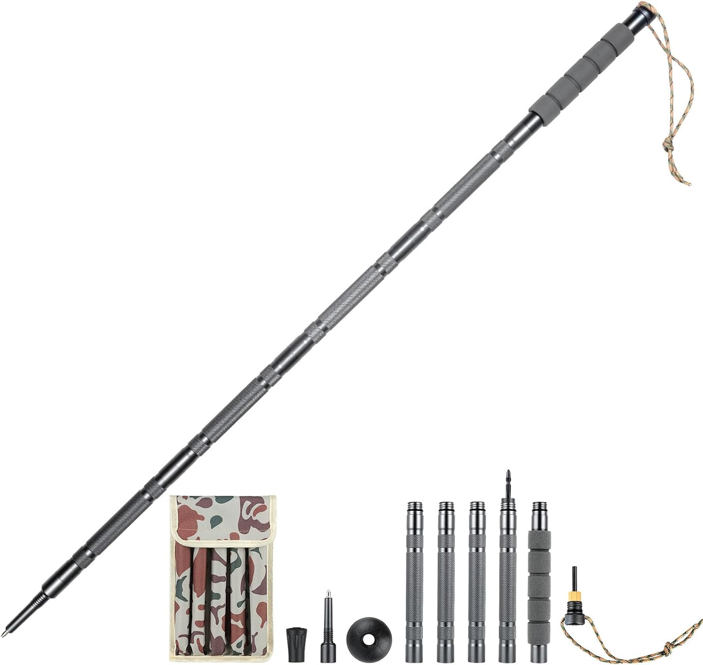 Ultra-Light Detachable Hiking Pole by KEYSPOWER