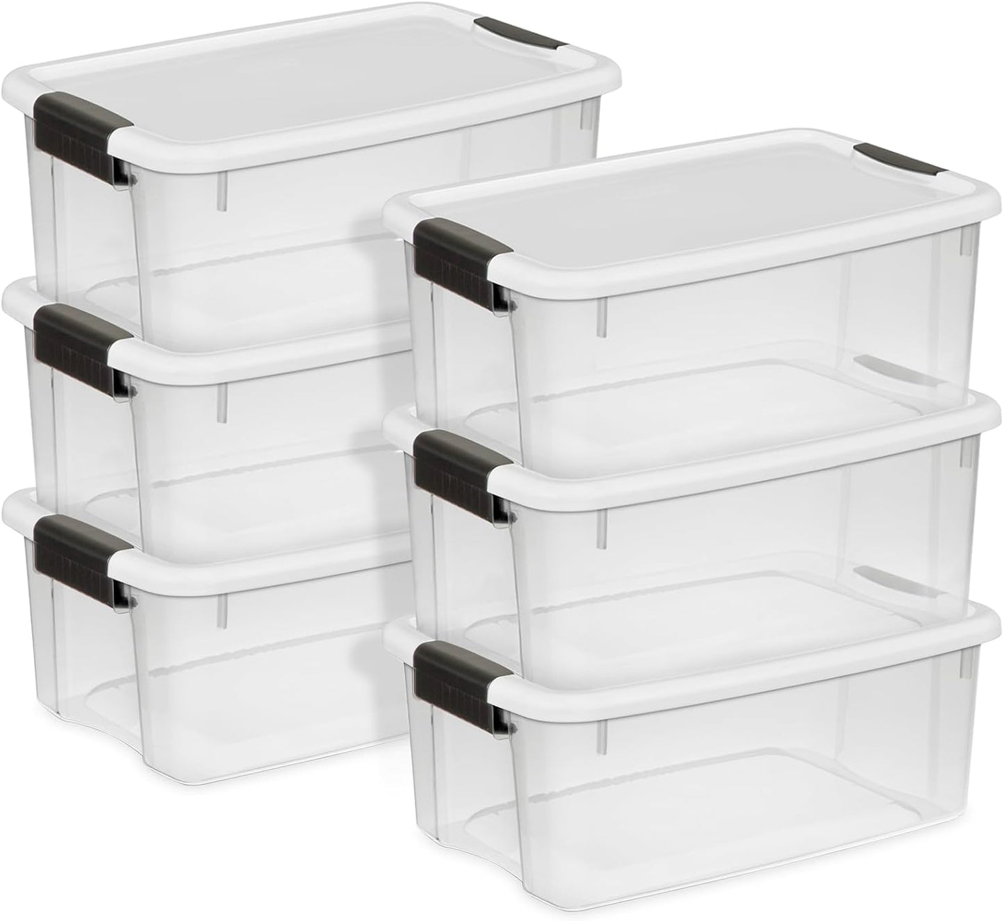 Sterilite 6-Pack Ultra Latching Box for Efficient Storage Needs