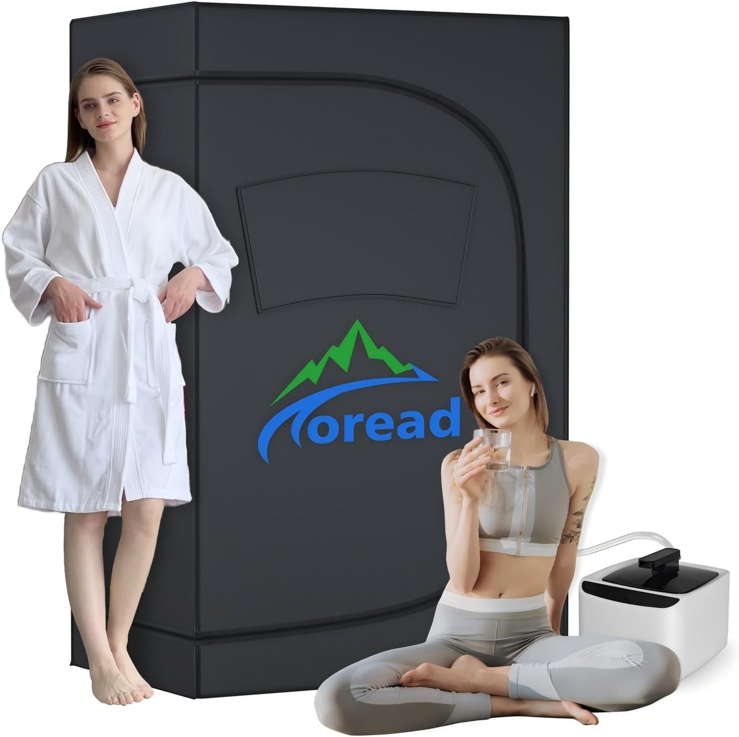 TOREAD 2 Person Foldable Home Sauna - Ultimate Relaxation with Remote Control