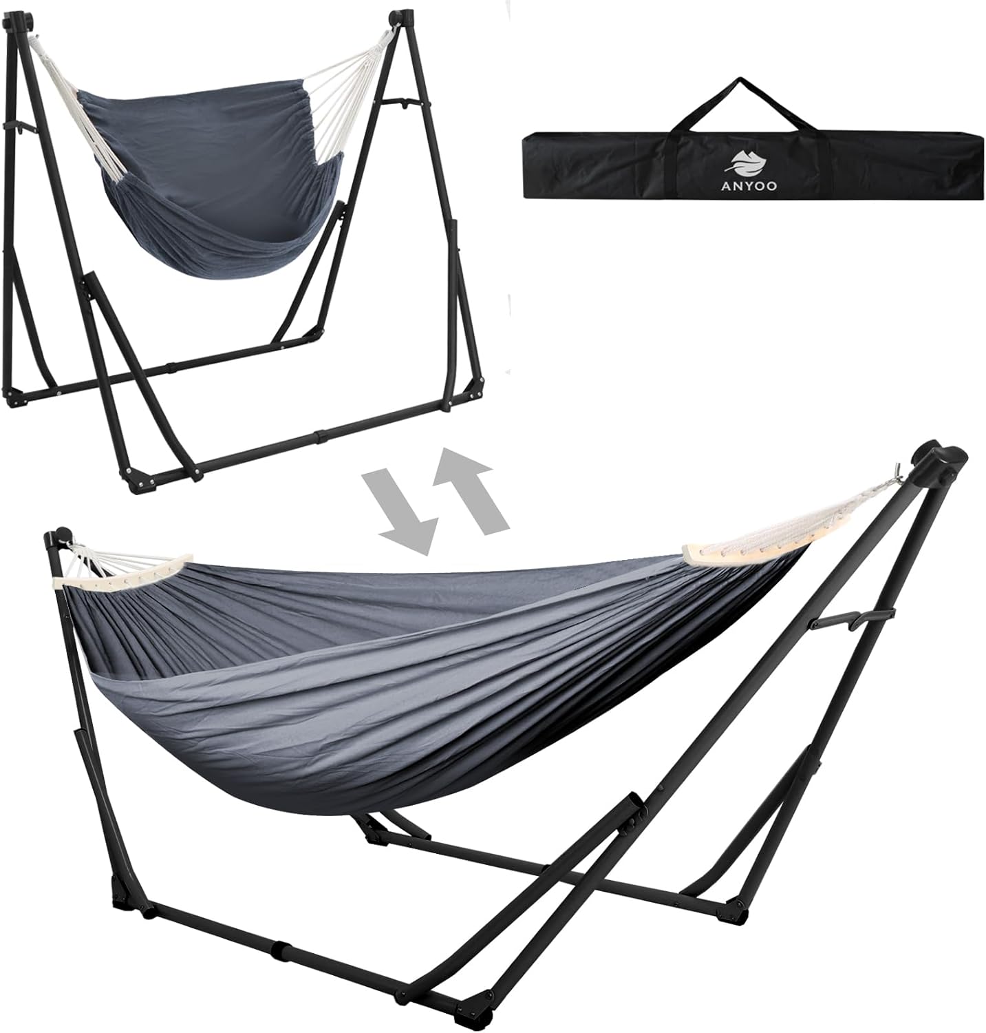 ANYOO Portable Hammock Chair Set | Easy Setup & Adjustable