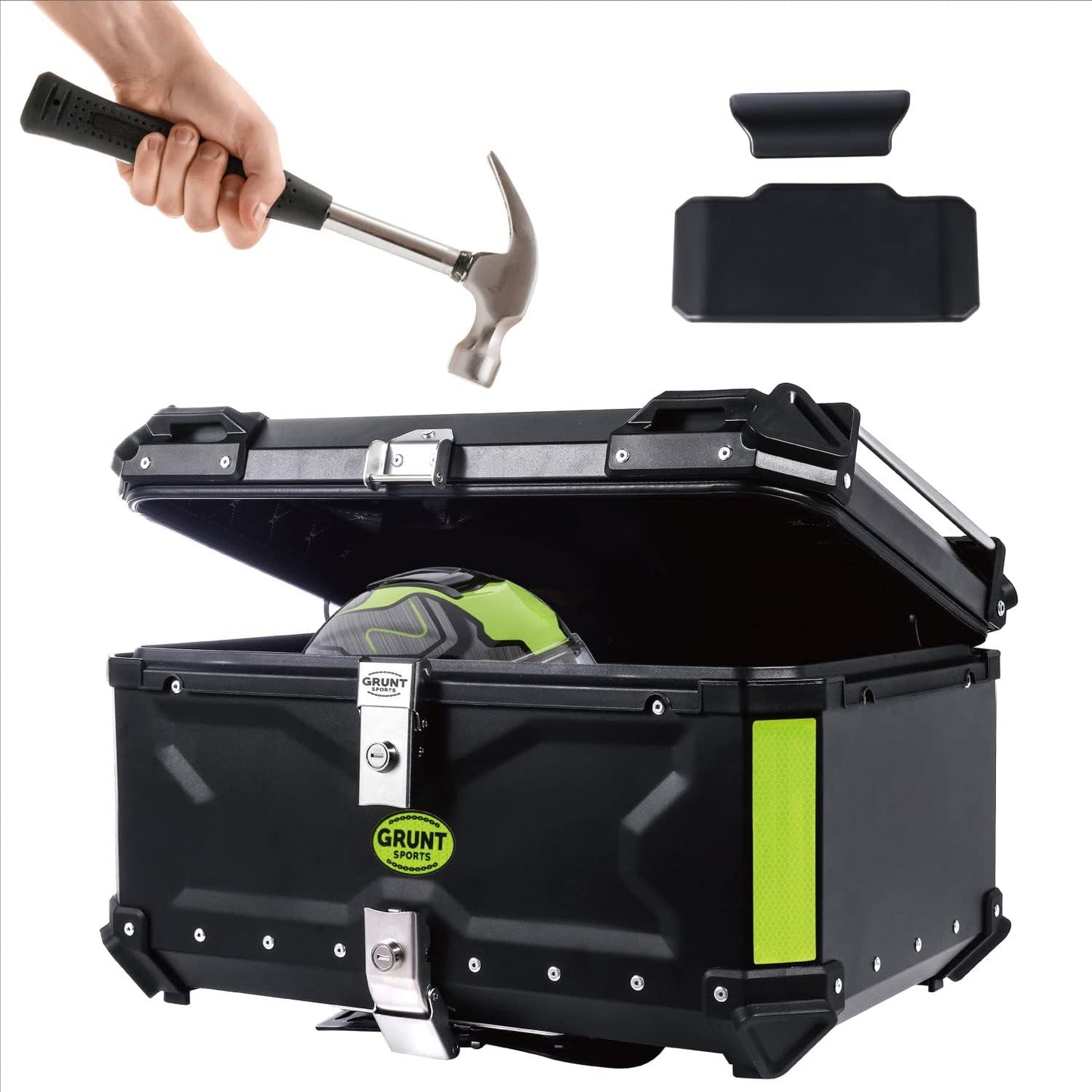 Waterproof Motorcycle Storage Trunk - Secure & Stylish!