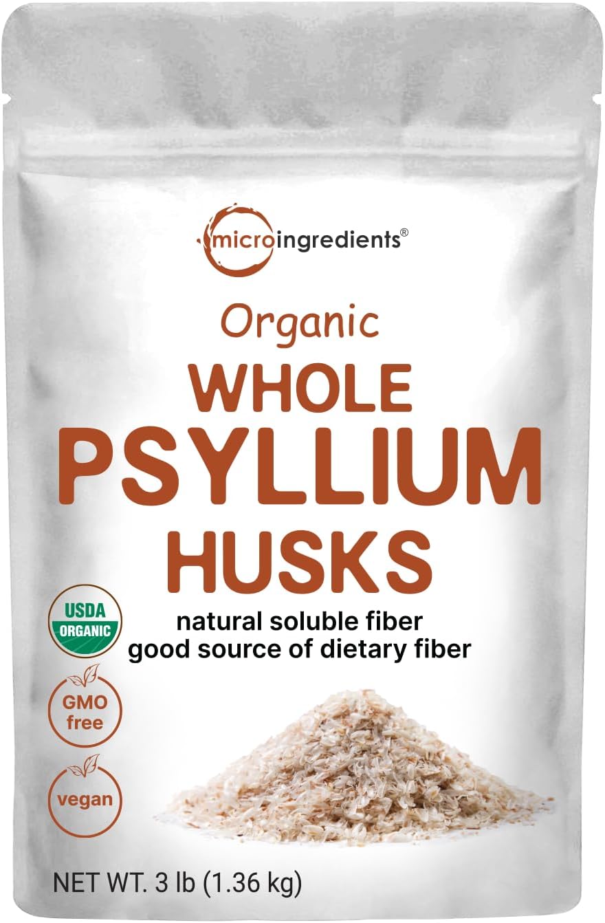 Organic Psyllium Husks: Digestive Health Boost