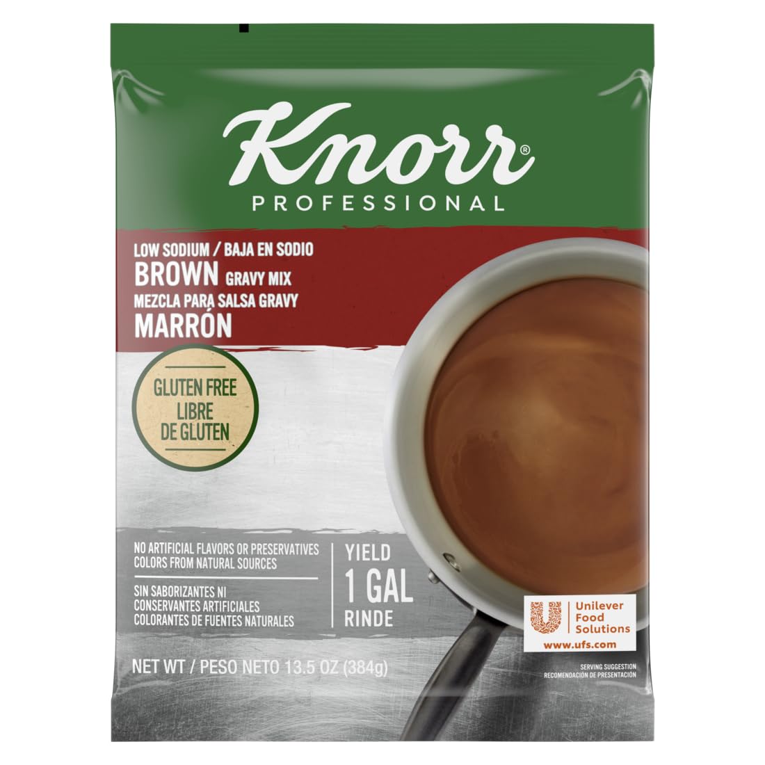 Knorr Professional Low Sodium Brown Gravy Mix for Delicious Meals